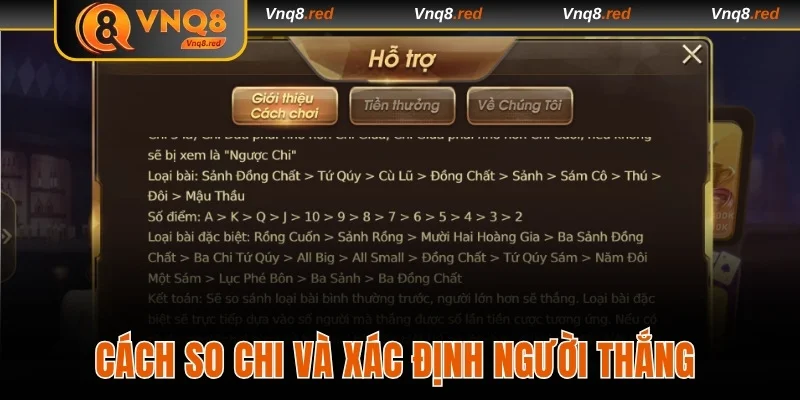 Game Bài Binh Xập Xám VNQ8 - Dễ Chơi, Thưởng Lớn Gấp 3 Lần 3 Cách so chi và xác định người thắng trong game binh xập xám