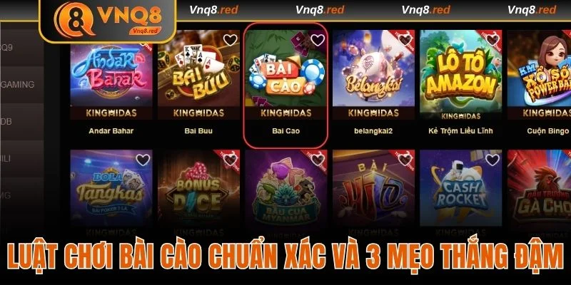 Chơi bài cào