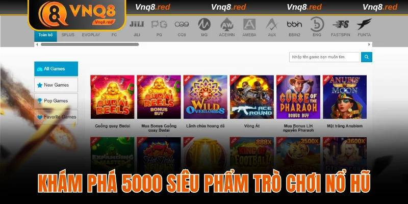 Trang chủ 6 Khám phá 5000 siêu phẩm nổ hũ tại mục trò chơi
