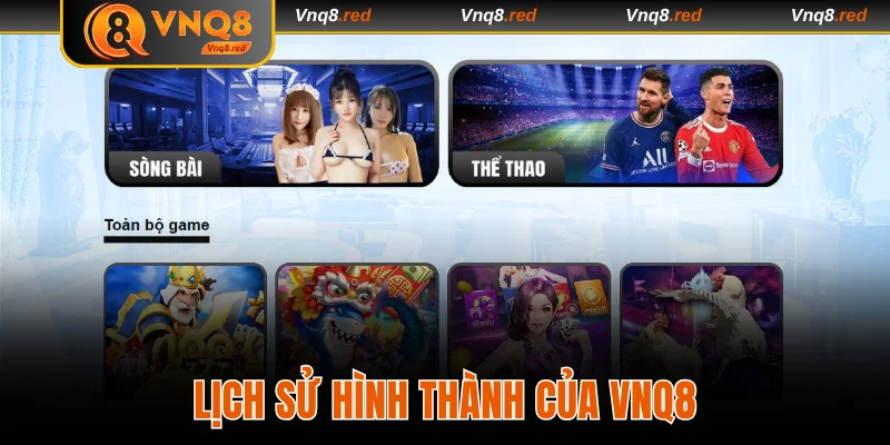 Trang chủ 2 Lịch sử hình thành của thương hiệu VNQ8