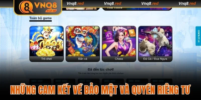 Những cam kết về bảo mật và quyền riêng tư cho hội viên